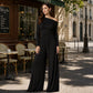 ✨ One-Piece Elegance | Women's Off-Shoulder Wide-Leg Jumpsuit ⚡ Free Shipping
