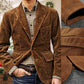 ❄️ Winter-Ready Style | Men's Fleece-Lined Corduroy Blazer ⚡ Free Shipping
