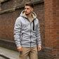 ❄️ Built for Cold Days | Men's Thick Plush-Lined Hooded Jacket ⚡ Free Shipping