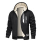 ❄️ Built for Cold Days | Men's Thick Plush-Lined Hooded Jacket ⚡ Free Shipping