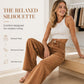 👖 Longer-Looking Legs | Women's High-Waisted Wide-Leg Jeans
