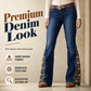 ✨ Bohemian Statement | Women's Embroidered High-Waist Flare Jeans ⚡ Free Shipping