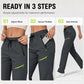 🏃 Move Freely, Carry More | Women's Athletic Pants with Zipper Pockets