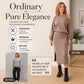 ✨ One Set, Two Easy Looks | Women's Slanted-Shoulder Sweatshirt & Sleeveless Dress Set