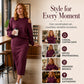 ✨ One Set, Two Easy Looks | Women's Slanted-Shoulder Sweatshirt & Sleeveless Dress Set