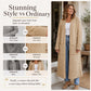 🧶 Cozy Coverage, Easy Layers | Women's Open-Front Long Knit Cardigan ⚡ Free Shipping