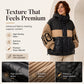 🧥 Patchwork Style, Cozy Coverage | Women's Hooded Puffer Jacket ⚡ Free Shipping