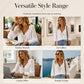 🌸 Bohemian Lace Detail | Women's V-Neck Hollow-Out Long-Sleeve Top