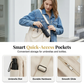 👜 Carry More, Stay Organized | Women's Large-Capacity 3-Way Tote Bag