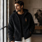 🧥 Corduroy Comfort, Cozy Coverage | Men's Hooded Fleece Zip Jacket ⚡ Free Shipping