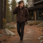 🧥 Corduroy Comfort, Cozy Coverage | Men's Hooded Fleece Zip Jacket ⚡ Free Shipping