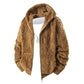 🧥 Corduroy Comfort, Cozy Coverage | Men's Hooded Fleece Zip Jacket ⚡ Free Shipping