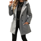 ❄️ Premium Winter Style | Women's Double-Breasted Hooded Coat ⚡ Free Shipping