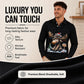 🫎 Outdoor Character | Men's Moose Print Long-Sleeve Collared Top