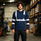 🦺 Stay Seen, Stay Comfortable | Men's High-Visibility Reflective Work Top