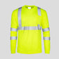 🦺 Stay Seen, Stay Comfortable | Men's High-Visibility Reflective Work Top