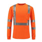 🦺 Stay Seen, Stay Comfortable | Men's High-Visibility Reflective Work Top