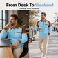 🧶 Waffle Texture, Easy Comfort | Men's Quarter-Zip Raglan Sweatshirt