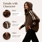 💫 Easy Layering, Relaxed Coverage | Women's Hooded Zip-Up Casual Coat ⚡ Free Shipping