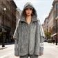 💫 Easy Layering, Relaxed Coverage | Women's Hooded Zip-Up Casual Coat ⚡ Free Shipping