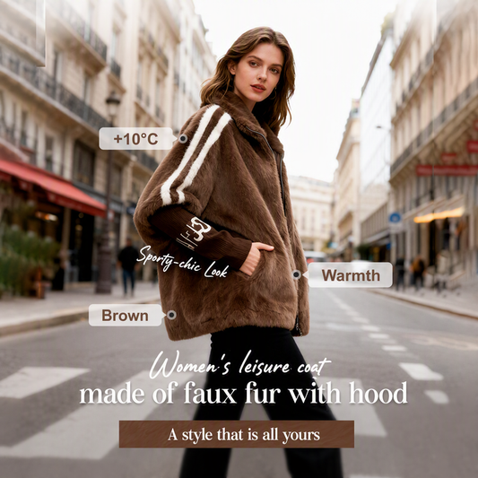 💫 Easy Layering, Relaxed Coverage | Women's Hooded Zip-Up Casual Coat ⚡ Free Shipping
