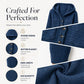 🧶 Cozy Coverage, Easy Style | Women's Ribbed Knit Hooded Maxi Dress