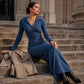 🧶 Cozy Coverage, Easy Style | Women's Ribbed Knit Hooded Maxi Dress