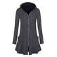 🧥 Easy Coverage, Everyday Comfort | Women's Mid-Length Zip-Up Hooded Jacket