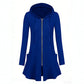 🧥 Easy Coverage, Everyday Comfort | Women's Mid-Length Zip-Up Hooded Jacket