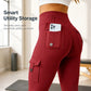 👖 More Pockets, Better Movement | Women's High-Waist Cargo Yoga Pants