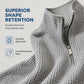🧶 Waffle Comfort, Easy Layers | Men's Relaxed Half-Zip Sweatshirt