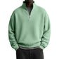 🧶 Waffle Comfort, Easy Layers | Men's Relaxed Half-Zip Sweatshirt