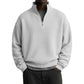 🧶 Waffle Comfort, Easy Layers | Men's Relaxed Half-Zip Sweatshirt