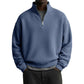 🧶 Waffle Comfort, Easy Layers | Men's Relaxed Half-Zip Sweatshirt