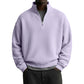 🧶 Waffle Comfort, Easy Layers | Men's Relaxed Half-Zip Sweatshirt
