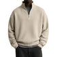 🧶 Waffle Comfort, Easy Layers | Men's Relaxed Half-Zip Sweatshirt
