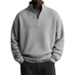 🧶 Waffle Comfort, Easy Layers | Men's Relaxed Half-Zip Sweatshirt