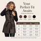 ✨ Sleek Layers, Modern Edge | Women's PU Leather Longline Vest Jacket