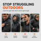 🌧️ Built for Rough Weather | Men's Waterproof & Windproof Hiking Jacket