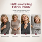 ✨ Velvet Drape, Easy Comfort | Women's Button V-Neck Side-Split Top