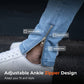 👖 More Pockets, More Flexibility | Men's Stretch Cargo Jeans with Ankle Zippers