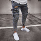 👖 More Pockets, More Flexibility | Men's Stretch Cargo Jeans with Ankle Zippers