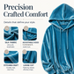✨ Velvet Comfort, Relaxed Style | Women's Drawstring Pullover Sweatshirt