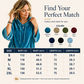 ✨ Velvet Comfort, Relaxed Style | Women's Drawstring Pullover Sweatshirt