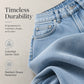 👖 Longer-Looking Legs | Women's High-Waisted Wide-Leg Jeans