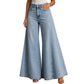 👖 Longer-Looking Legs | Women's High-Waisted Wide-Leg Jeans