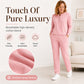 ✨ Pull On & Go | Women's Half-Button Sweatshirt & Sweatpants 2-Piece Set