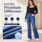 👖 Flattering Flare, Flexible Comfort | Women's High-Waist Stretch Jeans