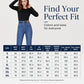 👖 Flattering Flare, Flexible Comfort | Women's High-Waist Stretch Jeans
