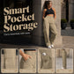 👖 More Pockets, Easy Movement | Women's High-Waist Straight-Leg Cargo Pants